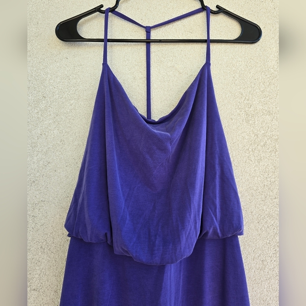 Metaphor Backless Purple Dress - Picture 2 of 12